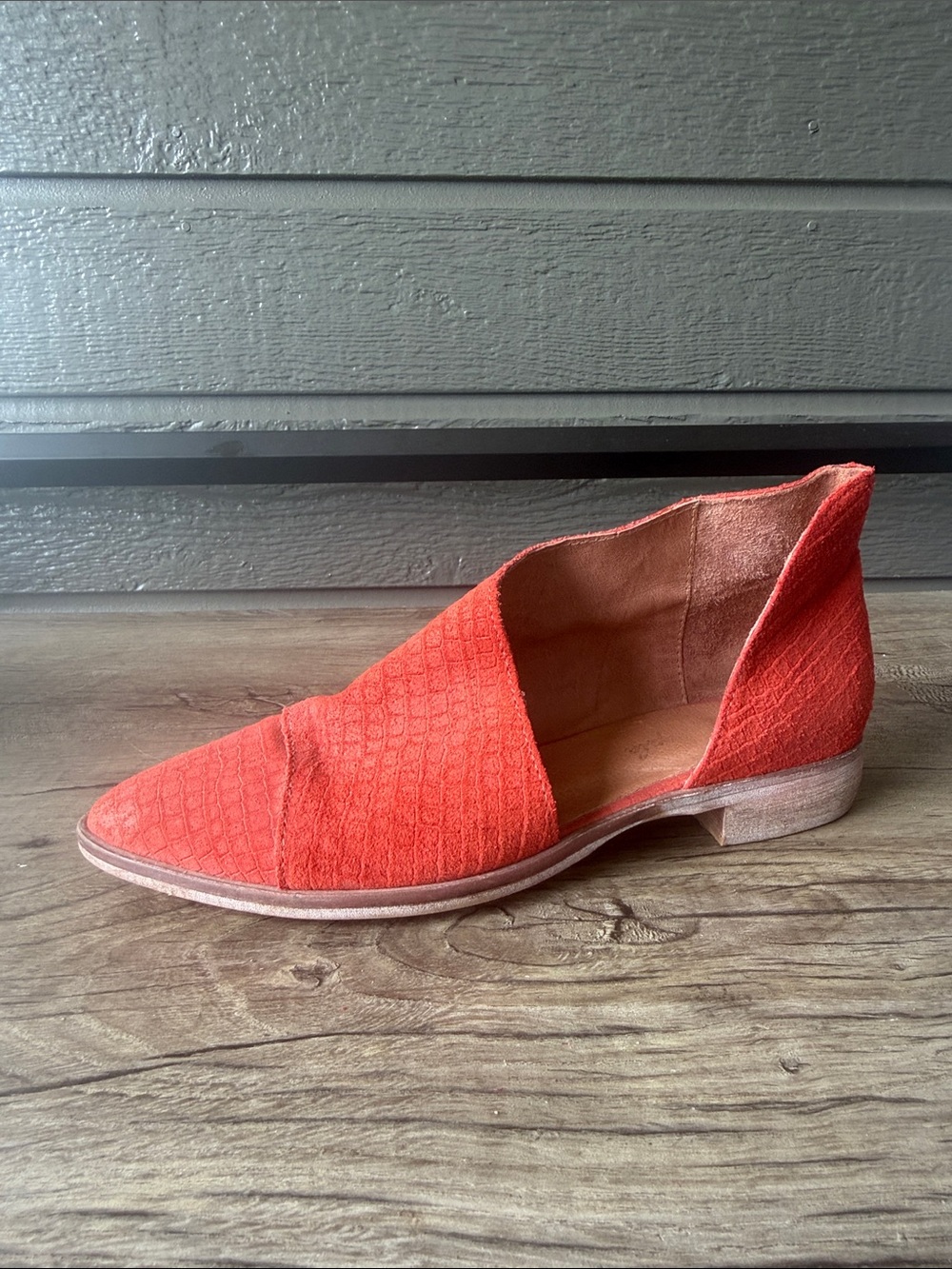 Free People Women’s Royale flat Leather Sandals size 39